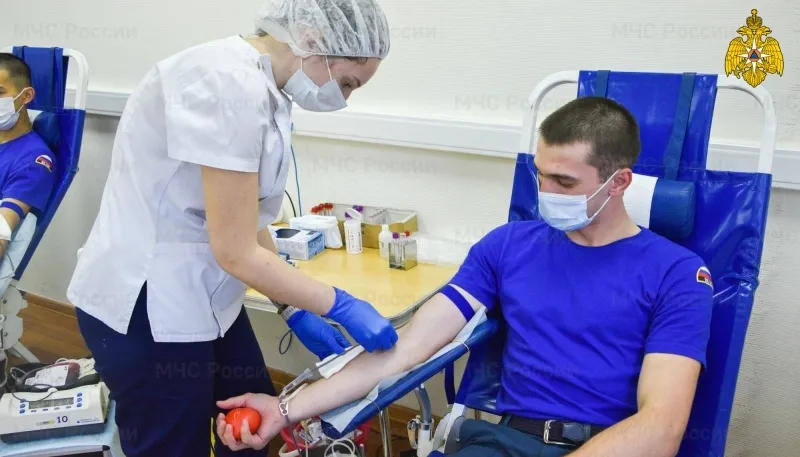 МЧС России принимает участие в акции «Капля крови»