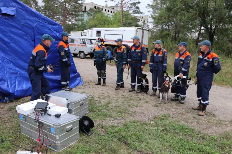 Подготовительные учения по методологии ИНСАРАГ провели спасатели МЧС России в Хабаровском крае