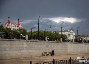 В Приамурье прохладно и ветрено