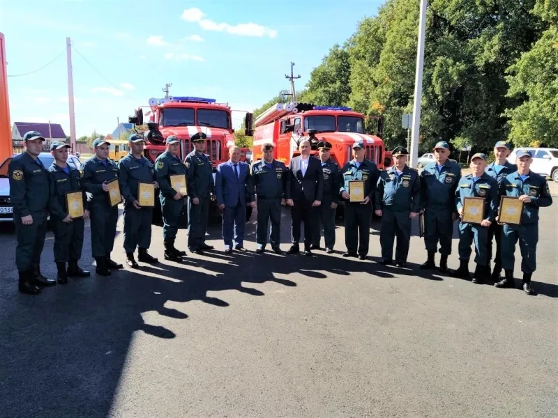 В Белгородской области открыто новое  здание пожарно-спасательной части