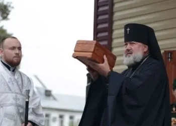 В военном гарнизоне Белогорска освятили новую церковь