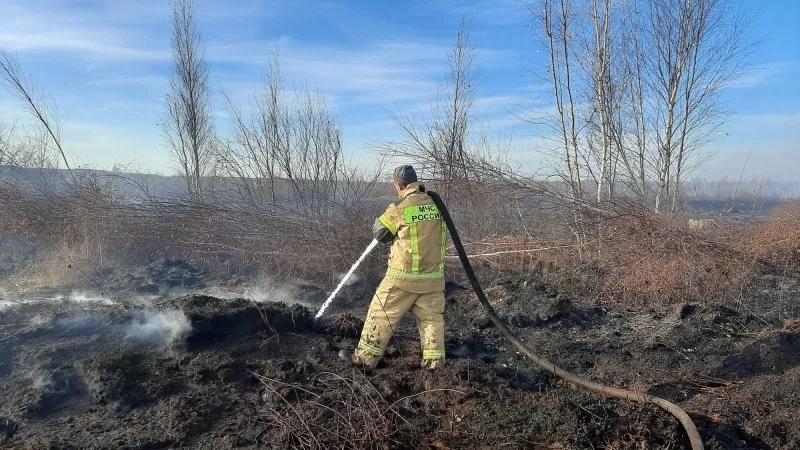 На контроле МЧС России – ликвидация торфяных пожаров в Свердловской области