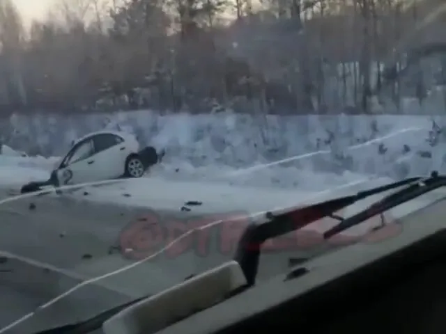На трассе Москва – Владивосток произошло серьёзное ДТП