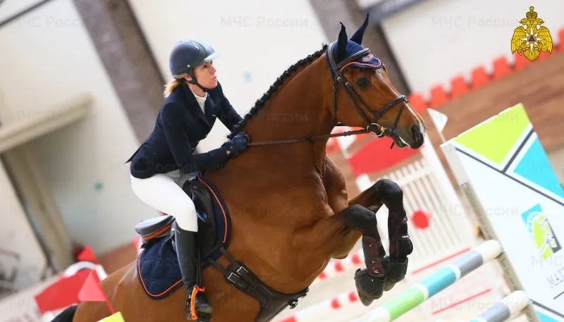 Сотрудница конно-кинологического центра МЧС России поборется за главный приз финала Кубка Победы 2022 года