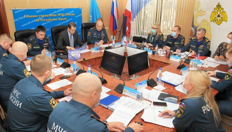 Заместитель Министра МЧС России Андрей Гурович посетил с рабочим визитом Крым и Севастополь