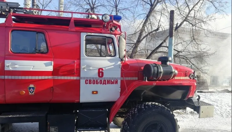 В Свободном Амурской области горел жилой дом