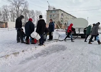 В амурском селе перемерз водопровод