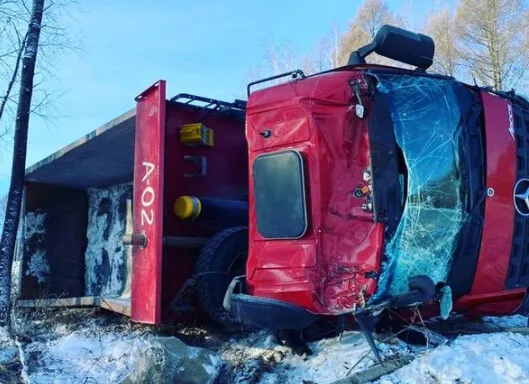 В Амурской области погиб водитель фуры