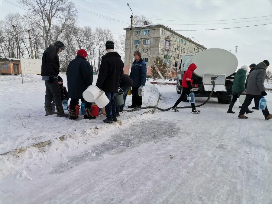 В Ромненском районе промёрз водопровод